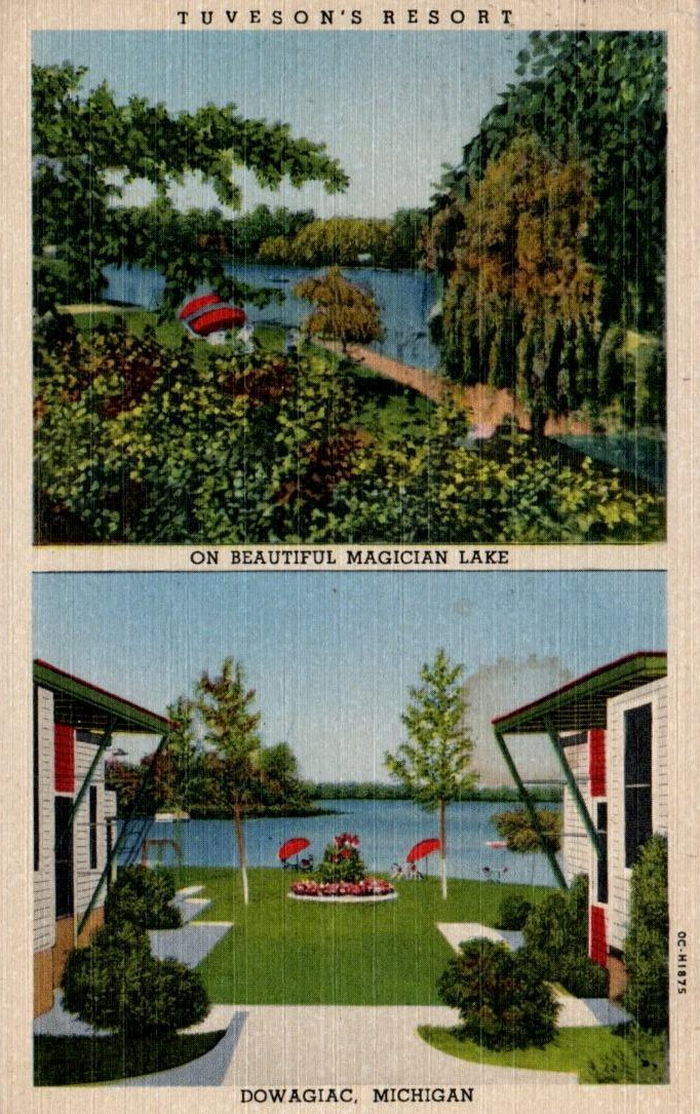 Tuvesons Resort - Vintage Postcard (newer photo)